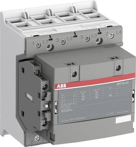 ABB Schütz AF116-40-00-14 mit 4 Schließern 55kW in Grau - Bild 1