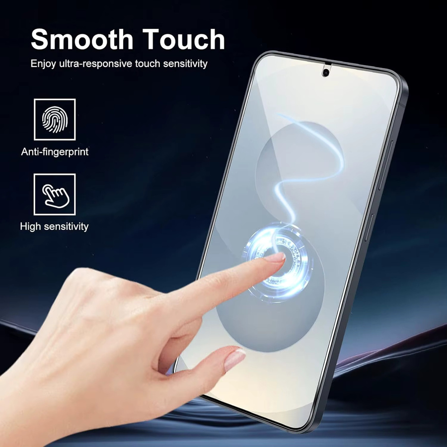 Samsung Galaxy S26 Displayschutzfolie aus gehärtetem Glas, 6,3 Zoll, transparent - Bild 3