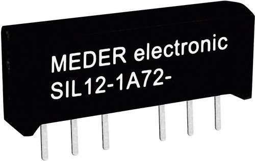 Ei Electronics Reed-Relais SIL05-1A72-71L 1 Schließer 5 V/DC 1A 15W Schwarz - Bild 1