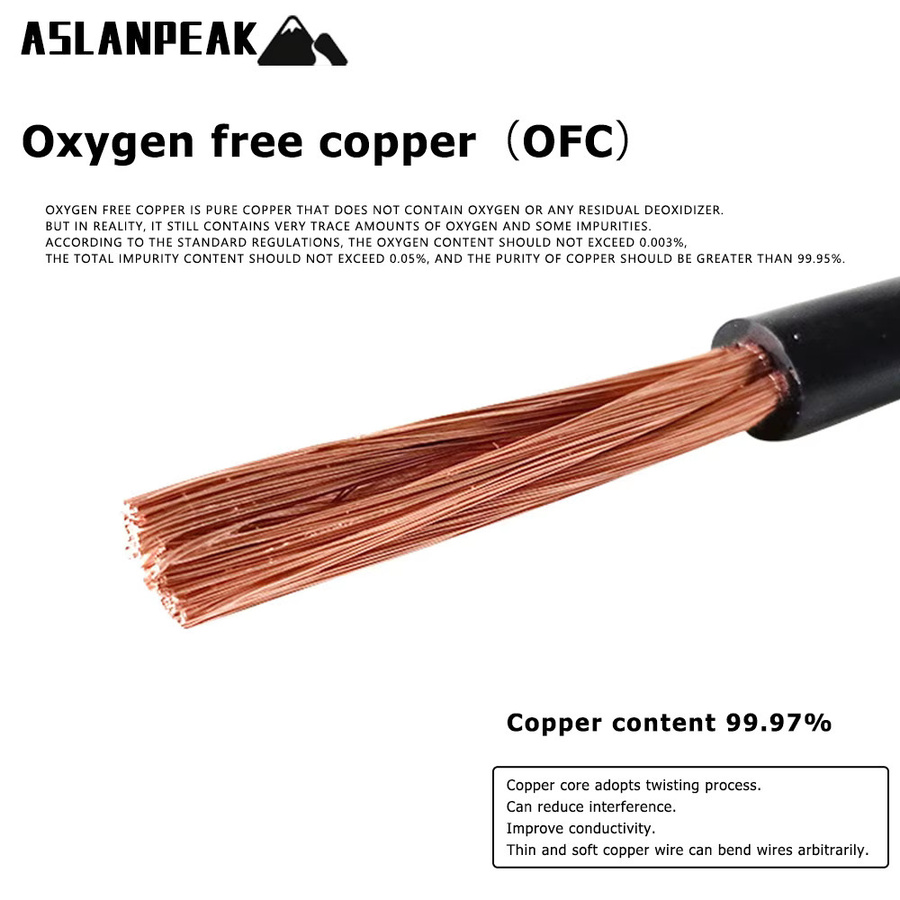 ASLANPEAK RV-Red 22-1AWG PVC-Kupferdraht Elektrisches Verlängerungskabel, 1-100m, Flexibles Batteriekabel für Audio-Lautsprecher und Automobil - Bild 2