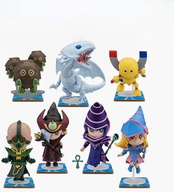 Beast Kingdom Yu Gi Oh Duel Monsters Blind Box Actionfiguren Dark Magician und Palladium Oracle in Multicolor - Bild 1