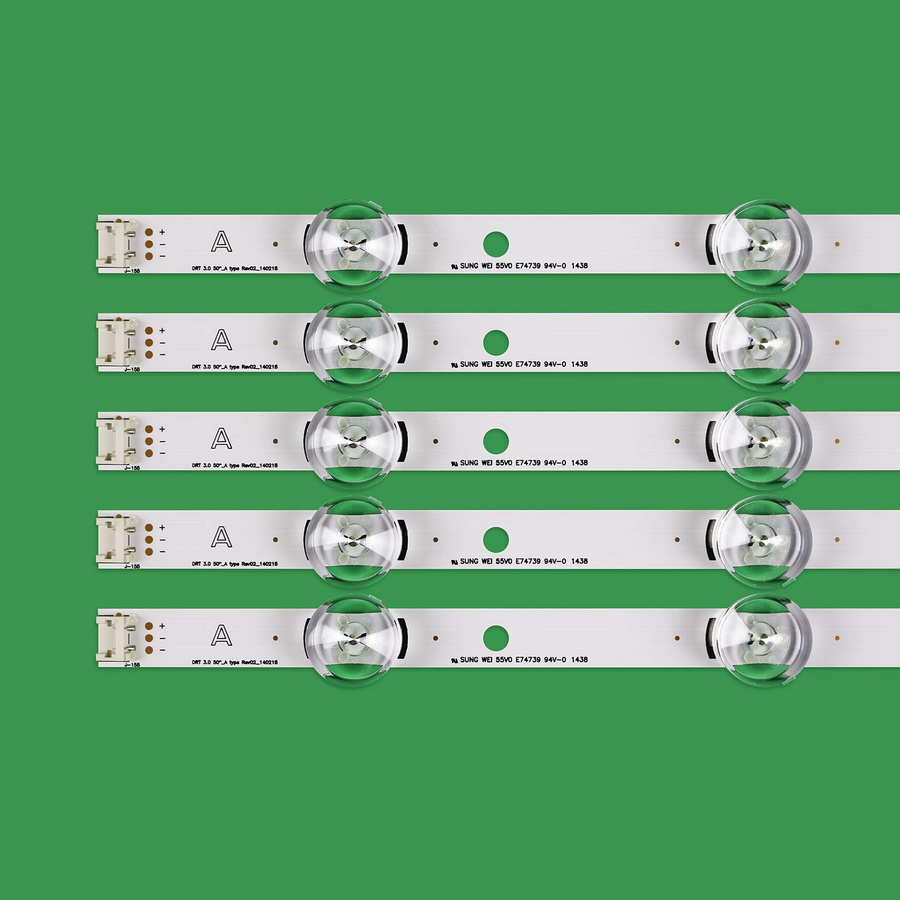 PMALLJF LED-Streifen in Weiß für 50LB5620 50LB565V 50LB5700 50LB572U 50LB582U 6500 50LF580V 50LF650V-ZA 50LF652V 6916L-1982A 6916L-1983A - Bild 2