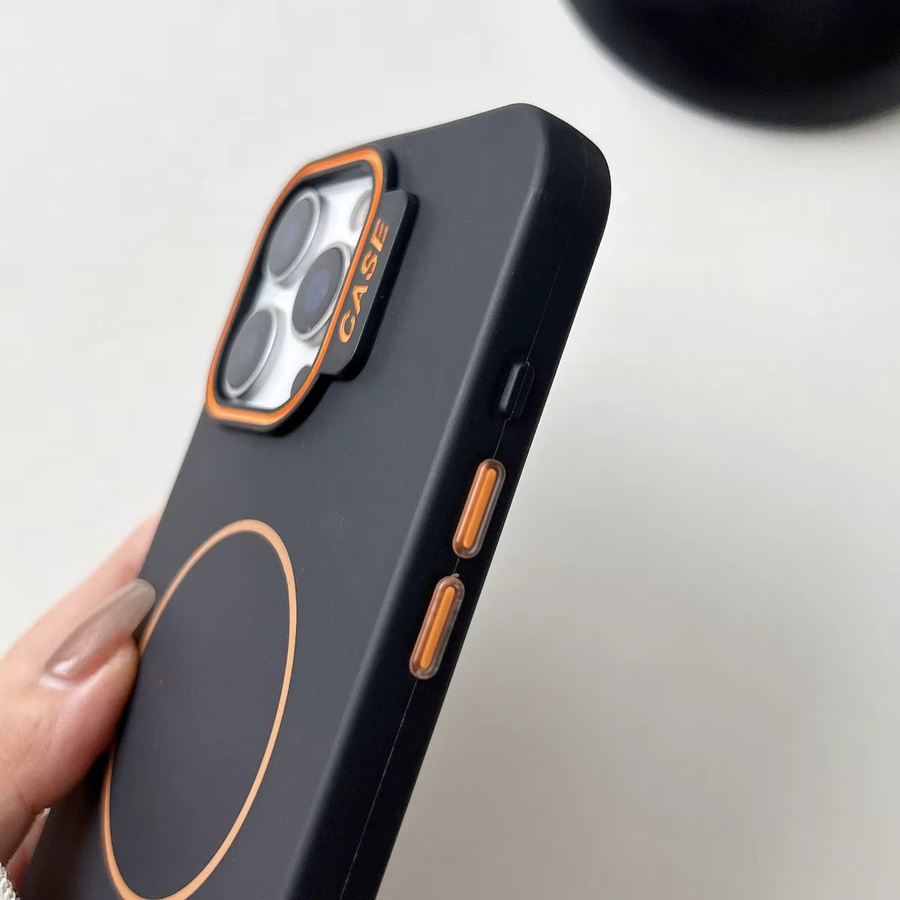 Luxuriöse Macaron Silikon-Schutzhülle für Apple iPhone in Grün mit magnetischer kabelloser Ladefunktion - Bild 5