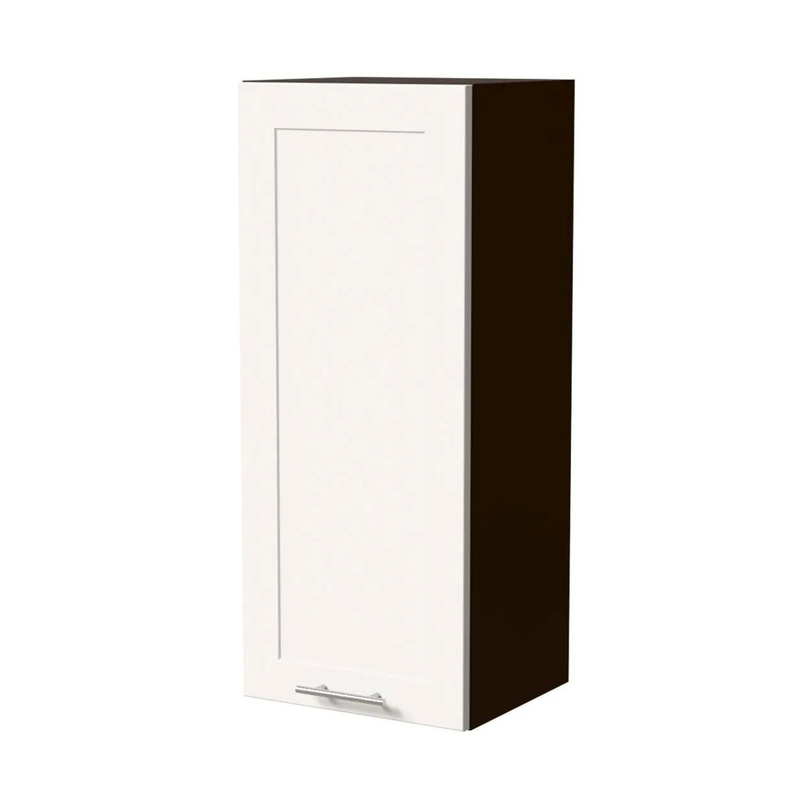 Feldmann-Wohnen Hängeschrank Oslo W4 Lava Weiß Matt B: 40 cm, T: 32,5 cm, H: 96 cm - Bild 2