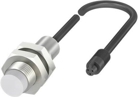 Balluff Kapazitiver Sensor BCS M12T4D1-XXS80G-EP02-GZ01-002 BCS0019 Durchmesser: 12 mm, Farbe: Silber, Material: Edelstahl - Bild 1