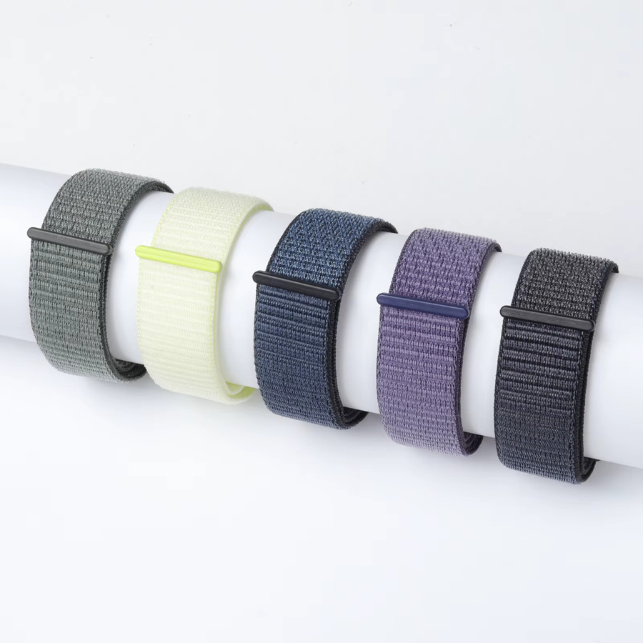 Uhrenarmband Nylon, Schwarz, Unisex - Bild 1