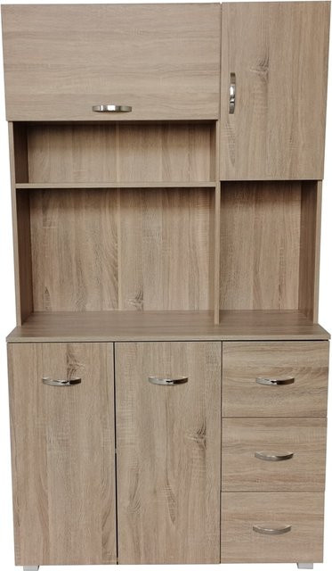 HTI-Living Küchenschrank Sonoma Blanca in Weiß, H x B x T: 180 x 40 x 40 cm - Bild 1