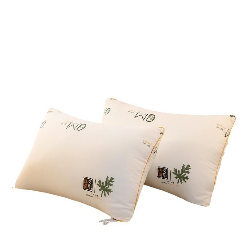 Yiran Furniture Beifuß Kissenkern mit Nackenschutz, hochelastisches Haarkissen aus Baumwolle und Seide, B/H: 48 x 74 cm - Bild 2