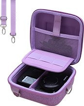 LTGEM Schutztasche in Lila kompatibel mit Canon PowerShot G7 X Mark II, G7 X Mark III, SX740 4K und SX720 4K - Bild 1