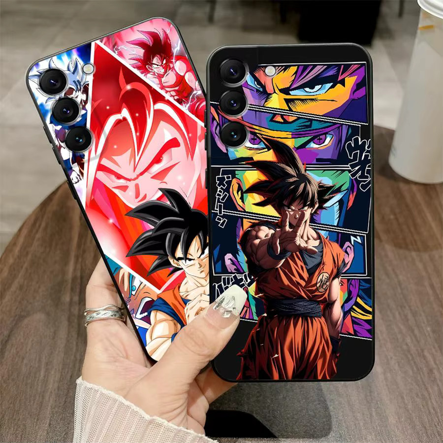 Schwarze weiche Handyhülle Dragon Ball Son für Samsung Galaxy A-Serie in Schwarz und Multicolour - Bild 3