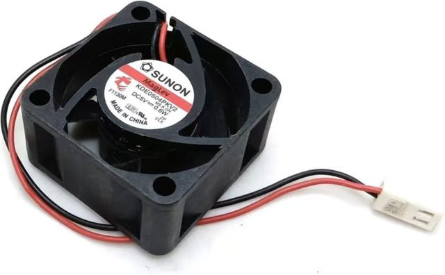 Sunon KDE0504PKV2 MagLev Silent Cooling Fan Schwarz B/T/H: 4,0 x 4,0 x 2,0 cm, 5V, 0,6W, 7200RPM - Bild 1