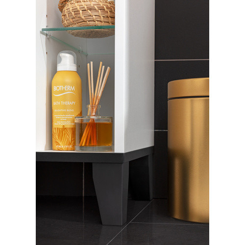 Fackelmann Midischrank TE-A in Weiß Matt mit Soft-Close-Türen und Regalböden, B/T/H: 47 x 32 x 94,2 cm - Bild 5