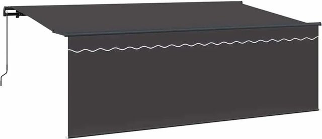 vidaXL Einziehbare Markise Anthrazit B/H: 350 x 200 cm - Bild 1
