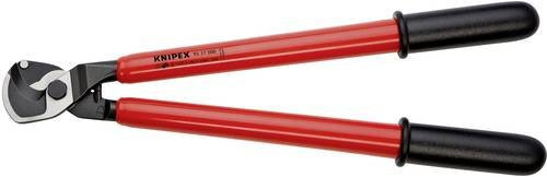Knipex VDE-Kabelschere aus gehärtetem Stahl in Rot für Alu- und Kupferkabel bis 150mm² - Bild 1