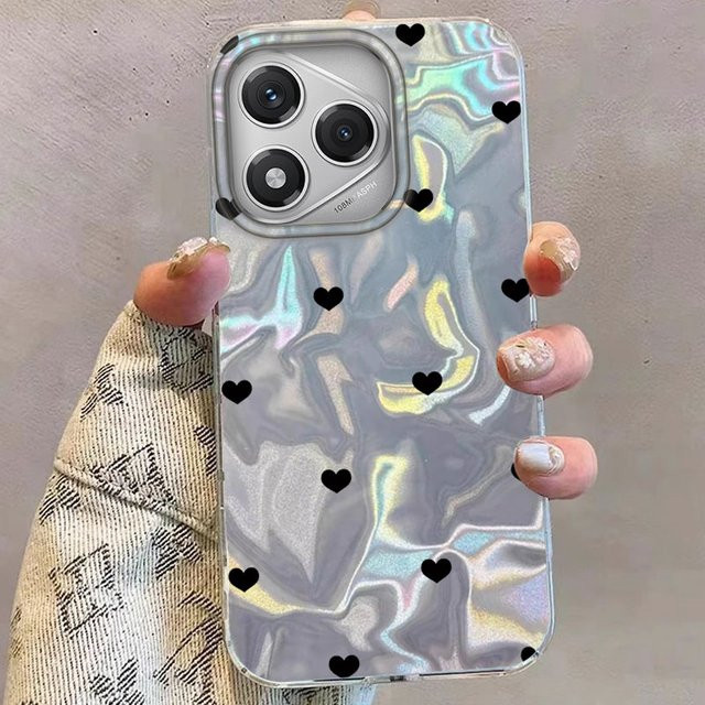 Handyhülle mit Liebesherz Design für Honor Pro, Magic, Lite und X-Serie in Pink - Bild 1