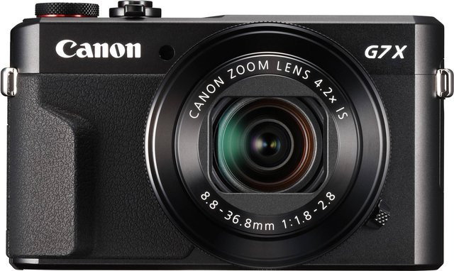 Canon PowerShot G7X Mark II Kompaktkamera mit 20,1 MP und 1-Zoll-Sensor in Schwarz - Bild 1