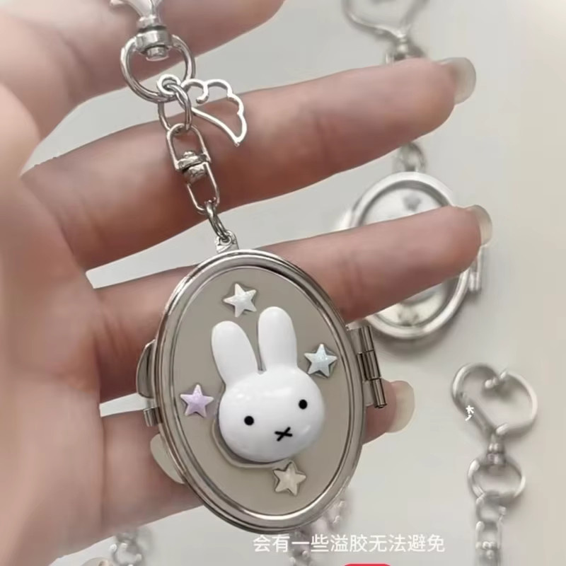 Miffy Anhänger Metall, Klappspiegel, Unisex - Bild 2