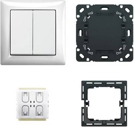 Busch-Jaeger Scene Controller für Philips Hue und ZigBee, dimmbar, selbstklebend, Weiß - Bild 1