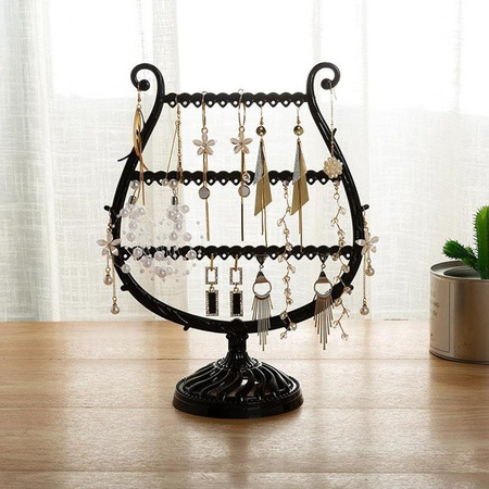 SEVENWELL Schmuckorganizer in Weinbecher-Form für Ohrringe und Armbänder, Farbe: Deep Green