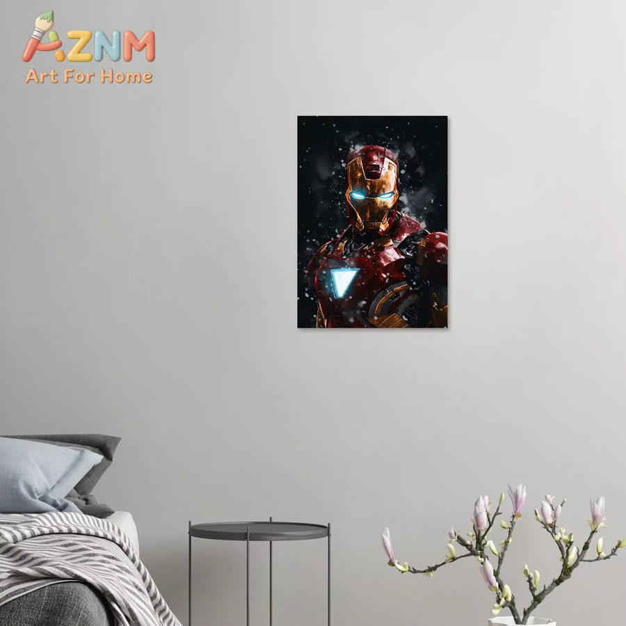 KAYOU Iron Man Kunstdruck Marvel Avengers Wanddekoration in Multicolour - Bild 2