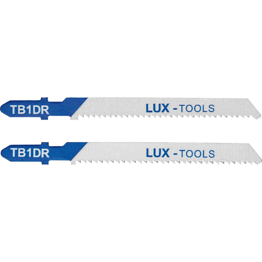 LUX-TOOLS Stichsägeblatt für Laminat aus Bimetall mit T-Schaft, Farbe: Silber - Bild 2