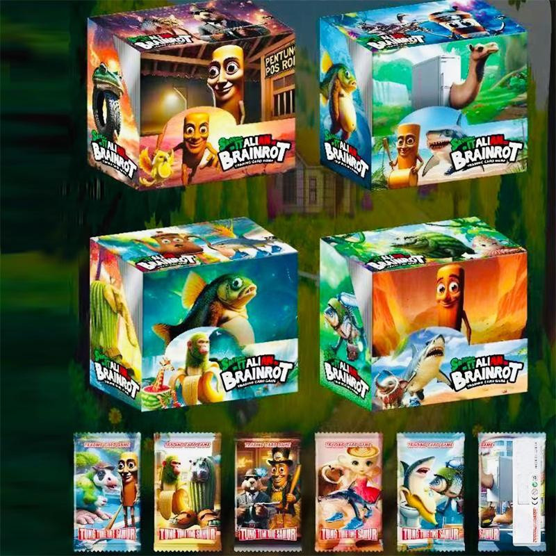 Yiran toy Italienische Gehirnfäule Sammlungskarten Kinderkartenspiel - Bild 3