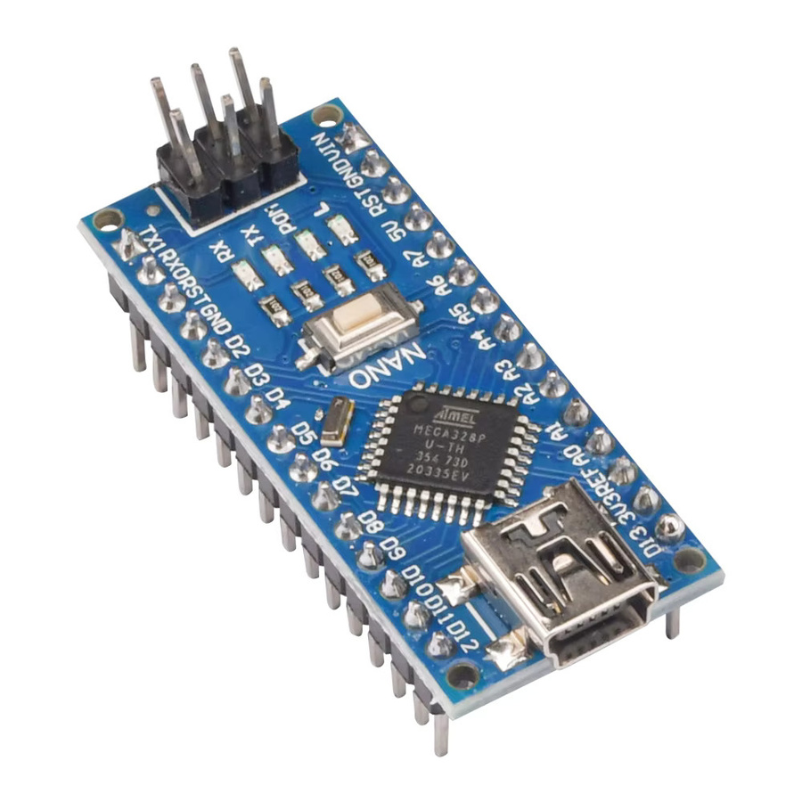 diymore Nano 3.0 Controller mit Bootloader, ATmega328P, USB-C Anschluss, 16 MHz, Blau - Bild 2