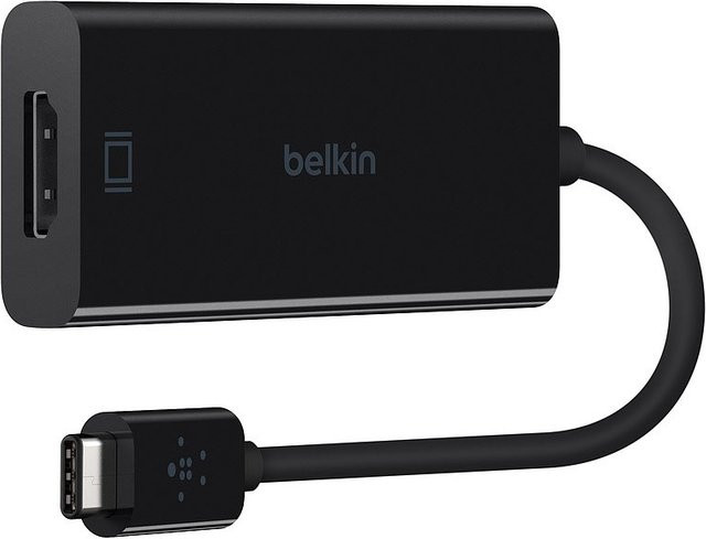 Belkin USB-C auf HDMI Adapter in Schwarz, Länge: 15 cm - Bild 1