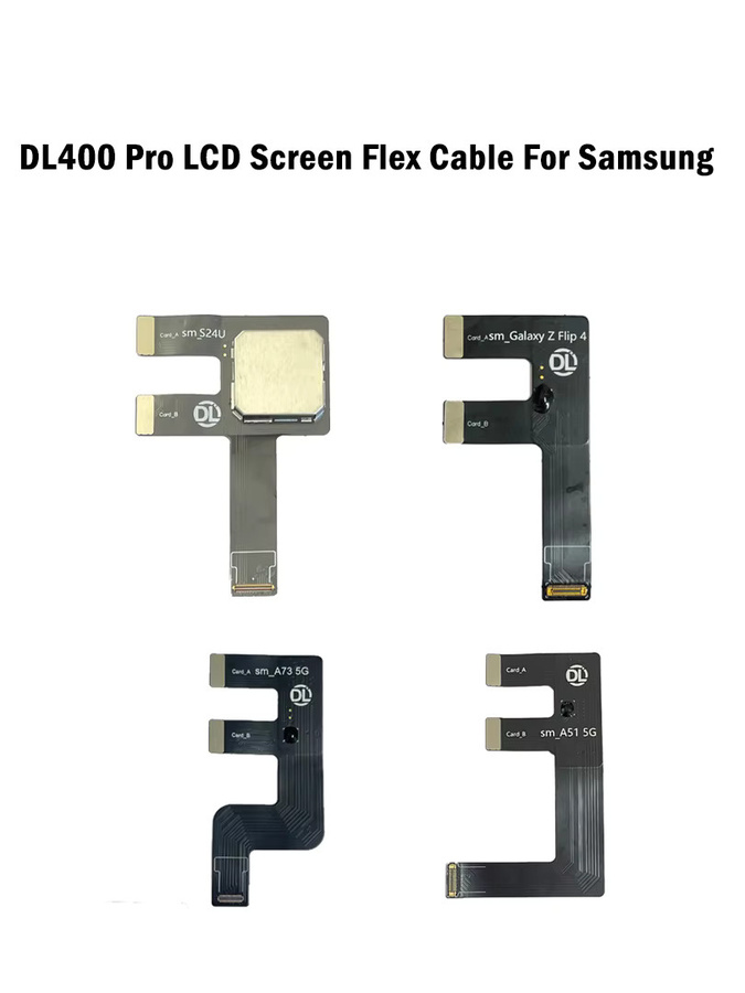 DL400 Pro LCD-Testkabel in Schwarz für Samsung Galaxy S25 S24 S23 S22 S21 Ultra Plus Flip 5 4 sowie A72 A71 A70 A55 A54 A53 A51 A22 Displays - Bild 3