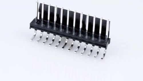 Molex Stiftleiste Standard 12-polig Schwarz mit 3,96 mm Rastermaß - Bild 1