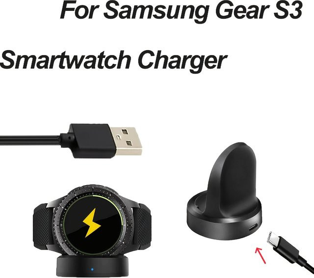 Samsung Ladegerät, kabelloses magnetisches Ladegerät, Schwarz, Silikon - Bild 1
