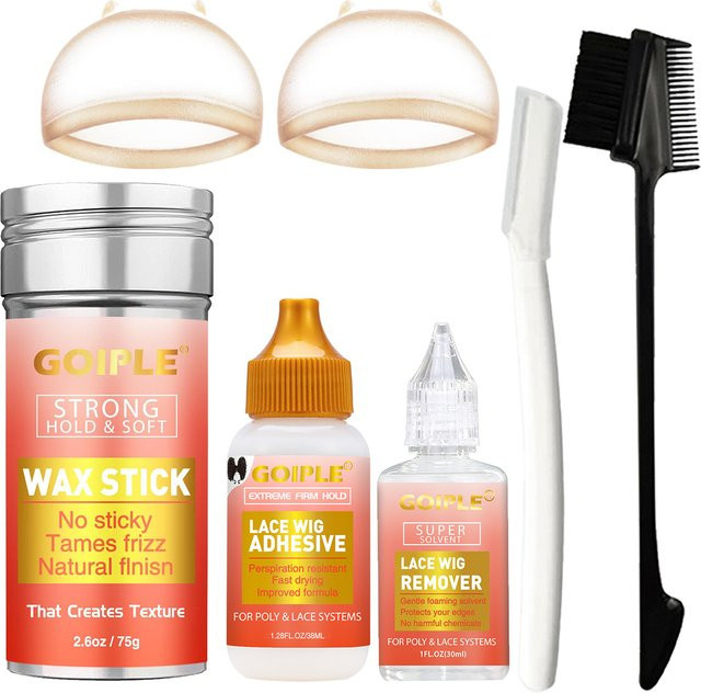 GOIPLE Naturhaar- & Perückenwachs-Stift, 30 ml - Bild 1