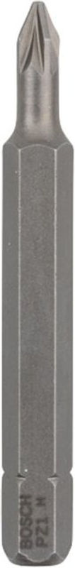 Bosch Kreuzschlitz-Bit PZ 1 C 6.3 aus Stahl, 3 Stück, Silber - Bild 2