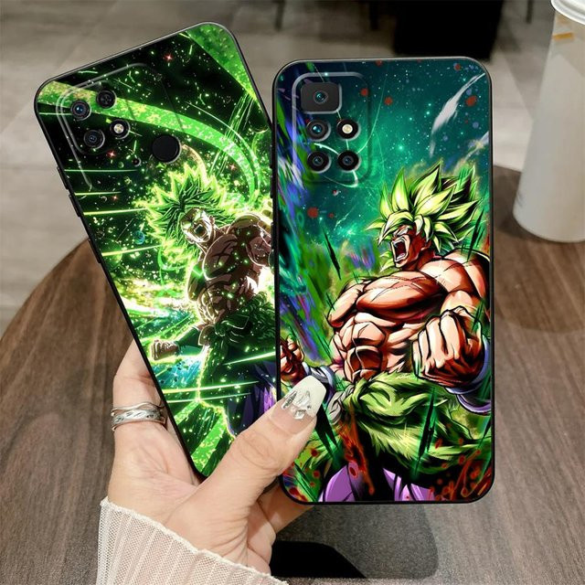 Schwarze weiche Handyhülle mit Dragon Ball Goku Cartoon Motiv für Xiaomi Redmi Modelle - Bild 1