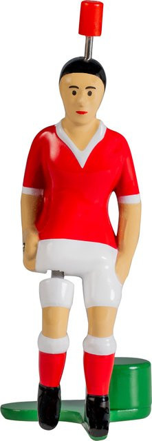 TIPP-KICK Kicker rot weiß Metall - Bild 1