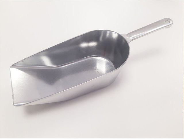 Scaritech Mehlschaufel aus Aluminium in Grau, 10er Packung - Bild 1