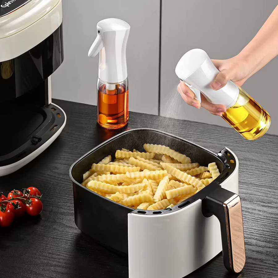 TWISTER.CK Öl Sprayer aus Glas in Transparent oder Weiß, 200 ml Sprühflasche für Küche, Salat und Grill - Bild 4
