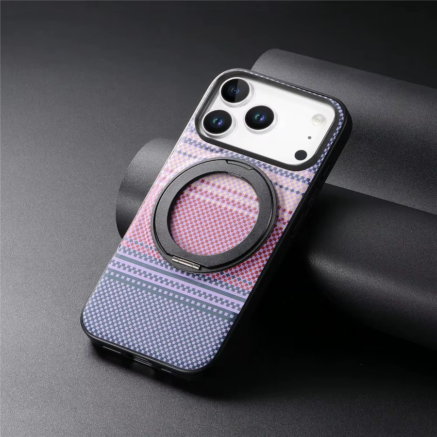 Stoßfeste Magnetlederhülle mit Metallring für Motorola Edge 60 70 Ultra Pro X70 Air G86 G06 Power G67 G55 G15 in Blau - Bild 3