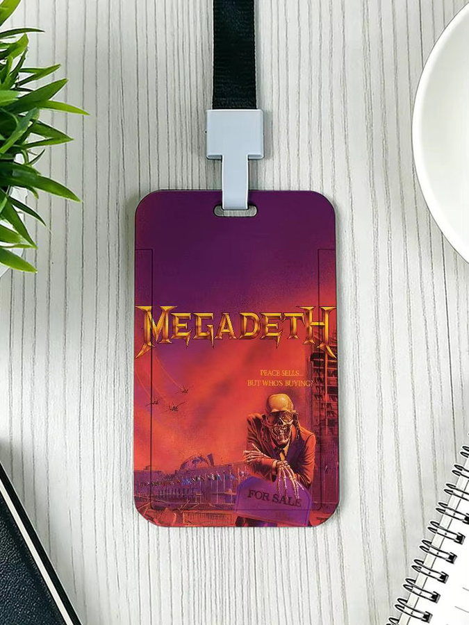 Megadeth Schlüsselband und Kartenhalter für Ausweise und Namensschilder, Unisex, Multicolour - Bild 3