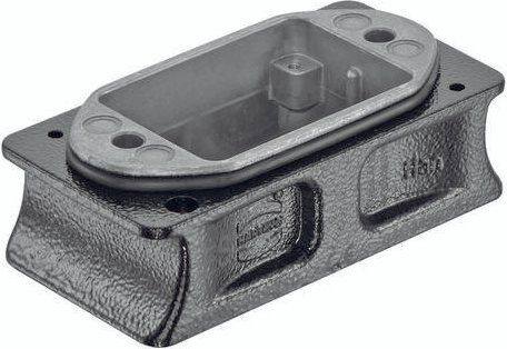 HARTING Extender 09 40 506 9910 09405069910 in Grau aus Aluminium - Bild 1