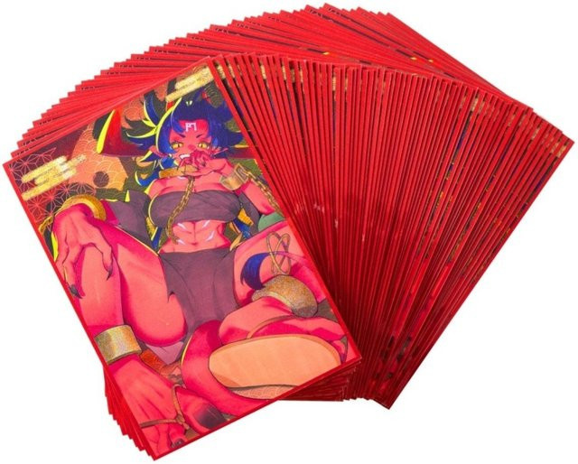 Yu-Gi-Oh! Unchained Ogre Shara, Spielkarten-Schutzhülle, 60-teiliges Set - Bild 1