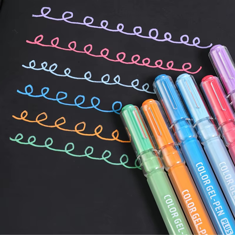 Kolorowys 3D-Acryl-Gelstifte im 54er Set, schnell trocknende Graffiti-Marker mit 1,0 mm Spitze, Multicolor - Bild 2