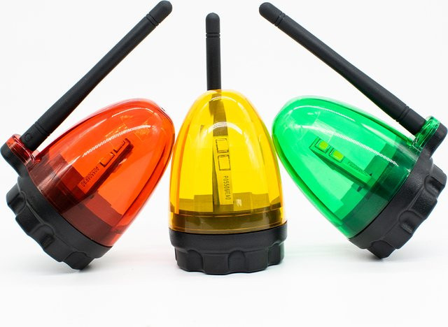 Scimagic-RC LED-Warnleuchte in Rot als universelle Alarmsignallampe für automatische Tore und Garagentore mit AC/DC 12–265 V Anschluss - Bild 1