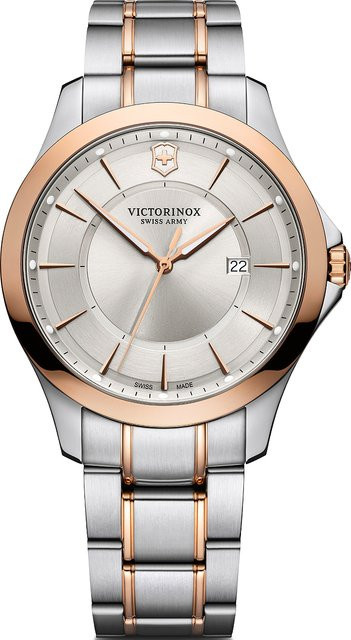 Victorinox Herrenuhr, Quarz, Edelstahl, 40 mm, Silber, 10 ATM - Bild 1