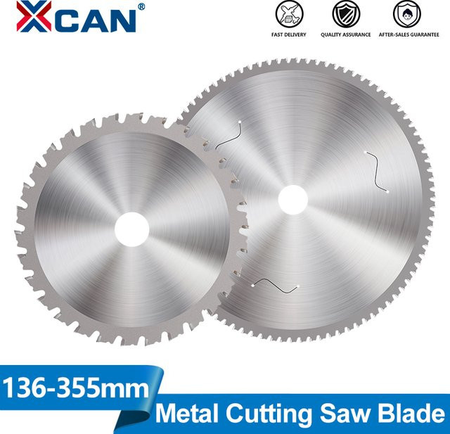 XCAN Hartmetall Kreissäge Klinge für Metall, Silber, 32 mm Bohrung - Bild 1
