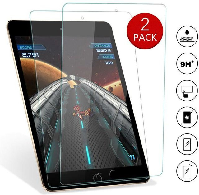 Transparentes gehärtetes Glas Displayschutzfolie für Apple iPad Pro 11 2024, iPad Air 5, iPad 10, 9, 8, 7 und iPad Mini 7, 6, 5, 4 - Bild 1
