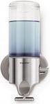 simplehuman BT1034 Kosmetikspiegel mit LED-Beleuchtung und Bewegungssensor in Silber aus Edelstahl - Bild 1