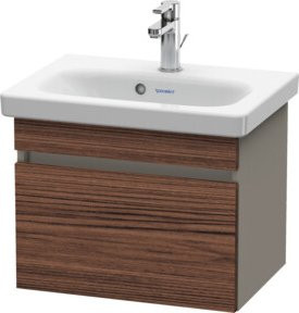 Duravit Waschtischunterschrank DuraStyle in Anthrazit mit einer Auszug, B/T/H: 50 x 36,8 x 39,8 cm - Bild 1