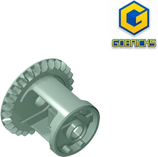 Gobricks GDS-1151 Technisches Differential mit Innenlaschen und geschlossenem Mittel, Kinder-DIY - Bild 1