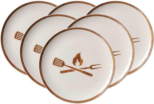 Ritzenhoff & Breker Speiseteller Rusty Durchmesser: 26 cm, 6er Set - Bild 1